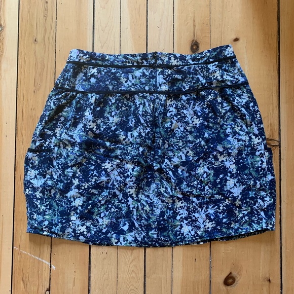 Lilu Silk Floral Skirt - Picture 5 of 5